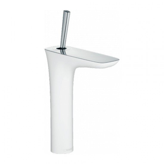 Смеситель hansgrohe PuraVida для раковины 15081400, белый/хром