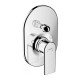 Смеситель для ванны однорычажный Hansgrohe Vernis Shape 71458000, хром