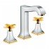 Смеситель hansgrohe Metropol Classic для раковины 31307090, хром/под золото