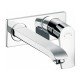 Смеситель hansgrohe Metris для раковины настенный с длинным изливом 31086000, хром