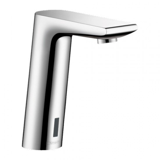 Смеситель для раковины hansgrohe Metris S, электронный, питание от батареек 31101000, хром