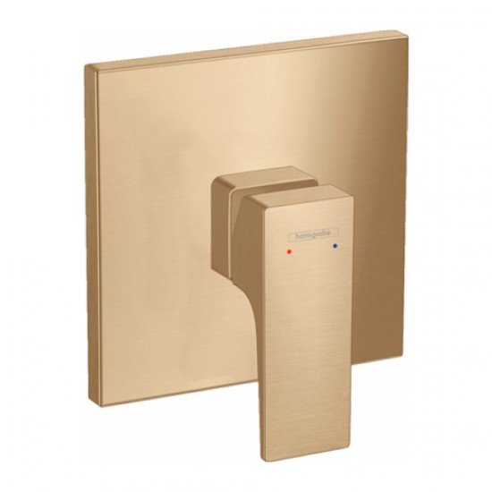 Смеситель hansgrohe Metropol для душа 32565140, шлифованная бронза