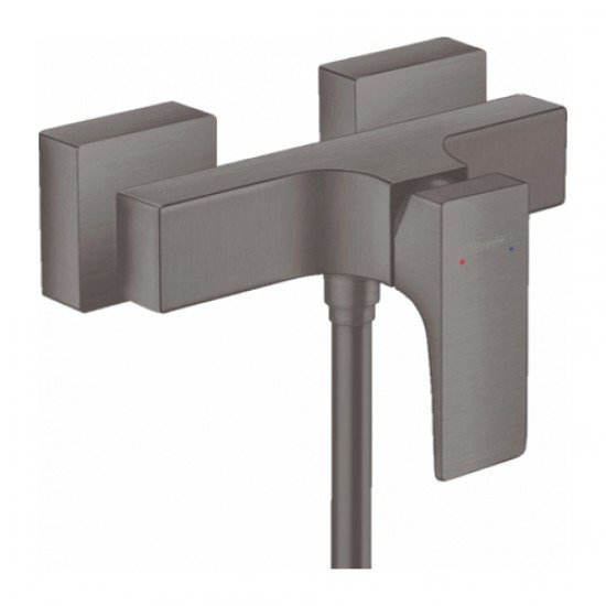 Смеситель hansgrohe Metropol для душа 32560340, шлифованный черный хром