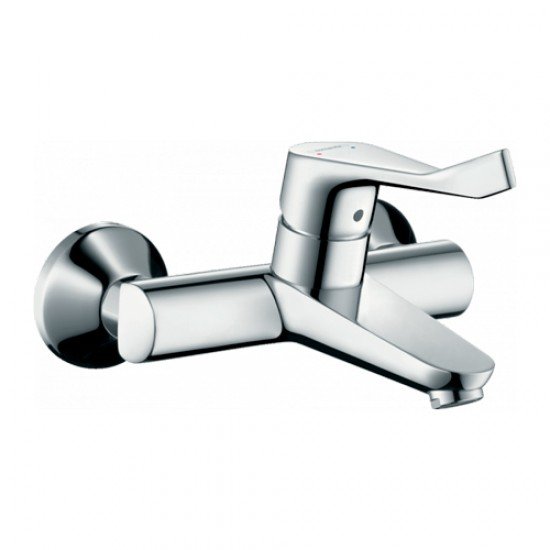 Смеситель для раковины, однорычажный, с длинной рукояткой Hansgrohe 31913000, хром Смеситель для раковины, однорычажный, с длинной рукояткой Hansgrohe 31913000, хром