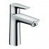 Смеситель для раковины Hansgrohe Talis E 110 LowFlow 3,5 л /мин;, однорычажный, со сливным гарнитуром 71715000, хром
