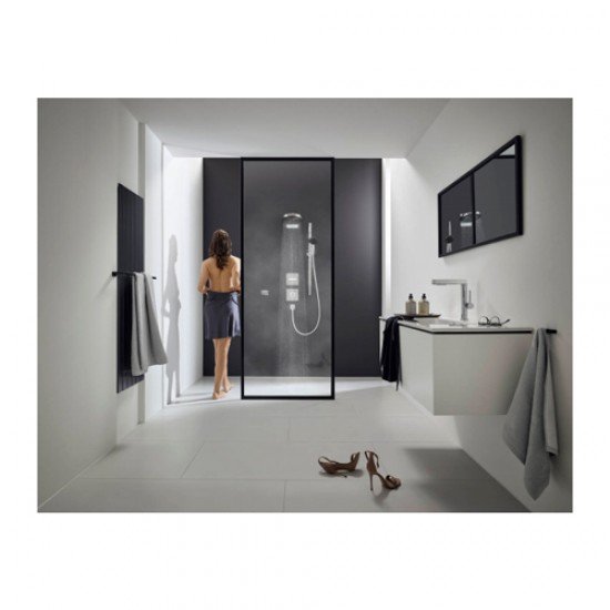 HG ShowerSelect Термостат hflow СМ BBC 15760340, шлифованный черный хром HG ShowerSelect Термостат hflow СМ BBC 15760340, шлифованный черный хром
