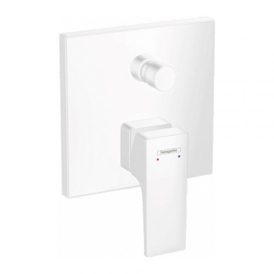 Смеситель hansgrohe Metropol СМ для ванны 32545700, матовый белый Смеситель hansgrohe Metropol СМ для ванны 32545700, матовый белый