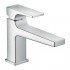 Смеситель для раковины Hansgrohe Metropol 100, однорычажный, CoolStart, с рычаговой рукояткой, со сливным клапаном Push-Open 32503000, хром