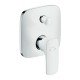 Смеситель hansgrohe PuraVida для ванны 15445400, белый/хром Смеситель hansgrohe PuraVida для ванны 15445400, белый/хром