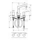 Смеситель hansgrohe Metropol Classic для раковины 31305000, хром Смеситель hansgrohe Metropol Classic для раковины 31305000, хром
