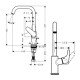 Смеситель hansgrohe Focus для раковины 31609000, хром