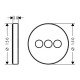 Переключатель потоков hansgrohe ShowerSelect для душа 15745000, хром