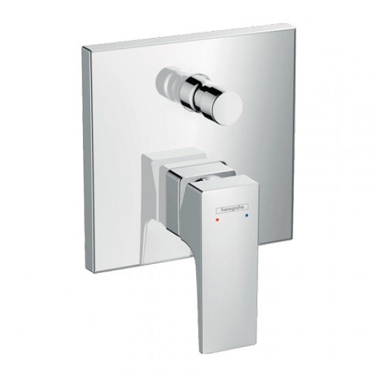 Смеситель для ванны Hansgrohe Metropol однорычажный, с рычаговой рукояткой, со встроенной защитной комбинацией, СМ 32546000, хром Смеситель для ванны Hansgrohe Metropol однорычажный, с рычаговой рукояткой, со встроенной защитной комбинацией, СМ 32546000, хром