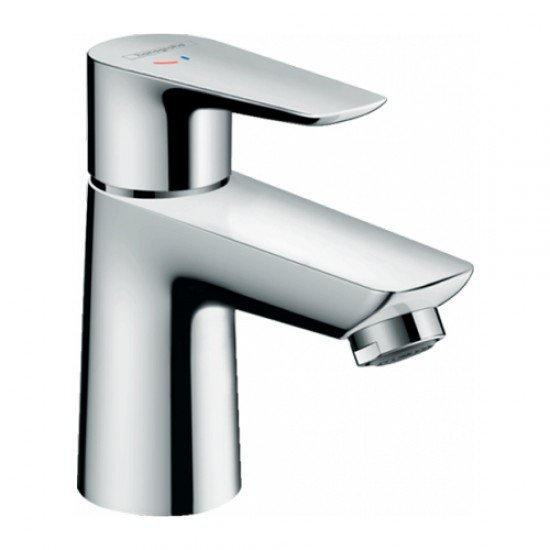 Смеситель для раковины 80, однорычажный, CoolStart, без сливного набора Hansgrohe 71704000, хром Смеситель для раковины 80, однорычажный, CoolStart, без сливного набора Hansgrohe 71704000, хром