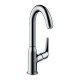 Смеситель для раковины hansgrohe Novus однорычажный со сливным гарнитуром, 71126000, хром Смеситель для раковины hansgrohe Novus однорычажный со сливным гарнитуром, 71126000, хром
