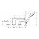 Смеситель hansgrohe Talis E 71748700, матовый белый