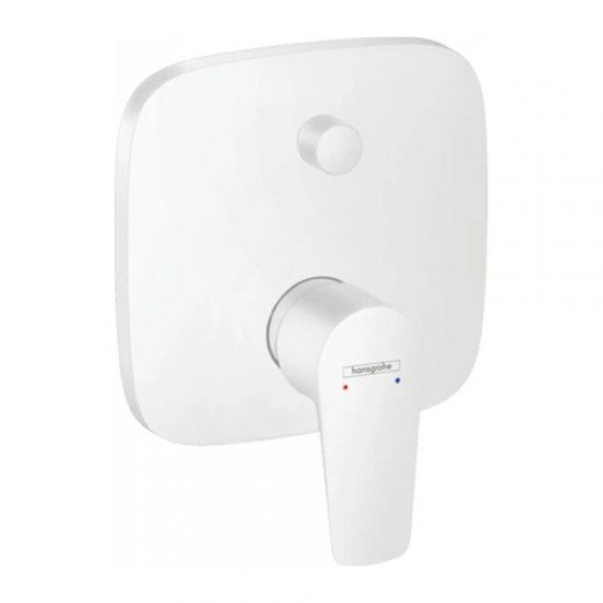 Смеситель hansgrohe Talis E для ванны СМ 71474700, матовый белый