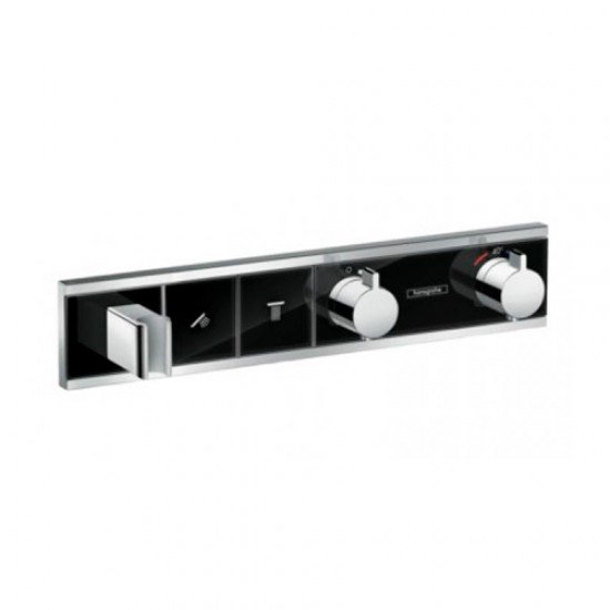 Термостат hansgrohe RainSelect для душа 15355600, черный/хром