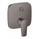 Смеситель hansgrohe Talis E для ванны, однорычажный, СМ 71745340, шлифованный черный хром