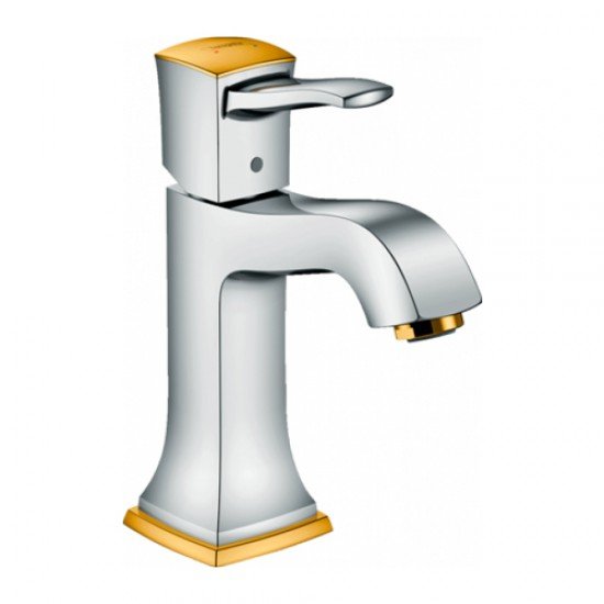 Смеситель hansgrohe Metropol Classic для раковины 31300090, хром/под золото