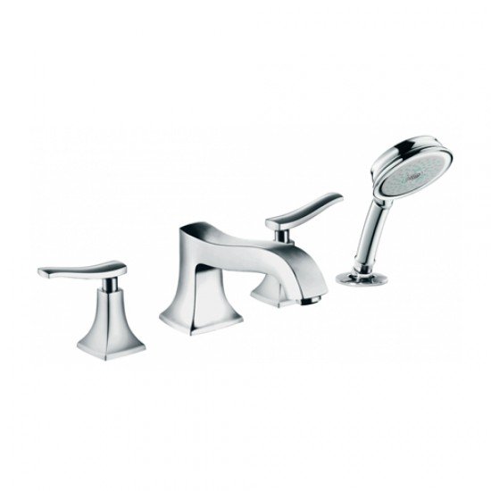 Смеситель hansgrohe Metris classic на борт ванны 31314000, хром Смеситель hansgrohe Metris classic на борт ванны 31314000, хром