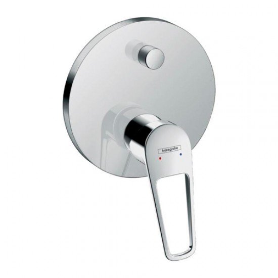 Смеситель hansgrohe Novus Loop для ванны 71345000, хром
