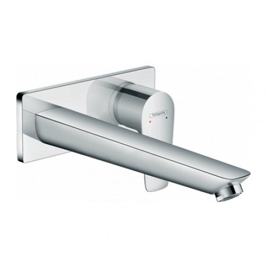 Смеситель для раковины hansgrohe Talis E настенный с длинным изливом 71734000, хром