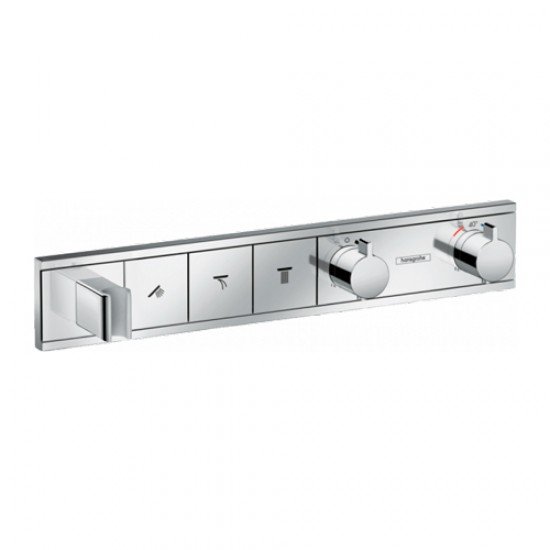 Термостат hansgrohe RainSelect для душа на 3 потребителя 15356000, хром