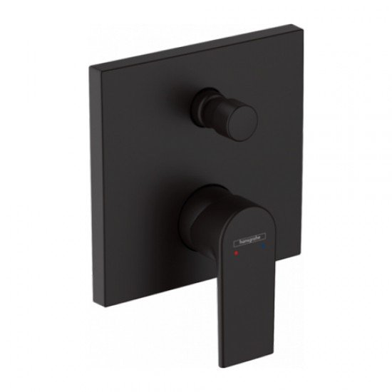 Смеситель для ванны Vernis Shape Hansgrohe 71468670, матовый черный