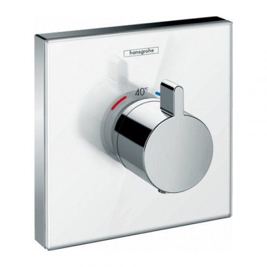 Термостат hansgrohe ShowerSelect Highflow для душа 15734400, белый/хром