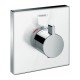 Термостат hansgrohe ShowerSelect Highflow для душа 15734400, белый/хром
