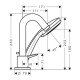 Смеситель на борт ванны hansgrohe Logis 71313000, хром Смеситель на борт ванны hansgrohe Logis 71313000, хром