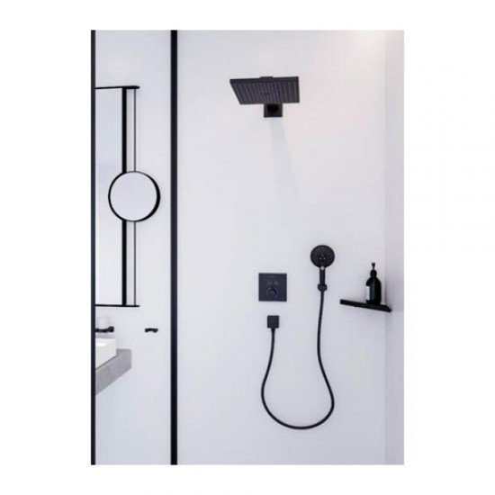Термостат hansgrohe ShowerSelect скрытого монтажа, для 2 потребителей; , 15763670, матовый черный
