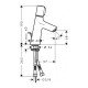 Смеситель hansgrohe Talis Select S для раковины 72040000, хром