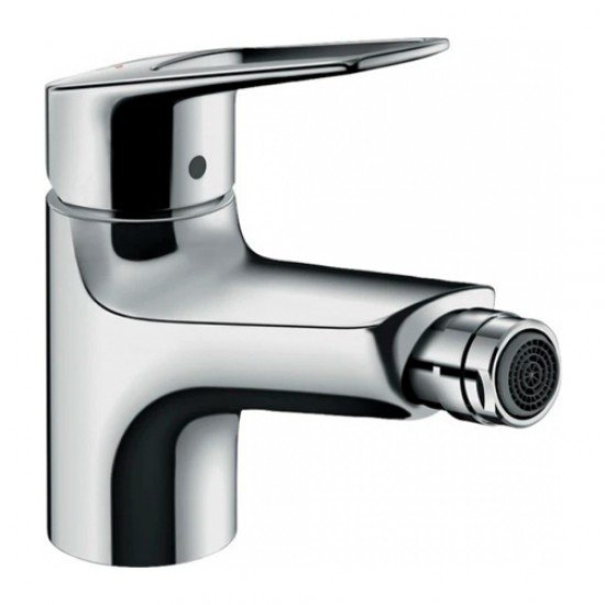 Смеситель для биде 70, однорычажный, со сливным гарнитуром Hansgrohe 71233000, хром
