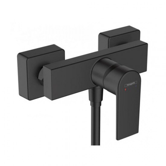 Смеситель для душа однорычажный Hansgrohe Vernis Shape 71650670, матовый черный