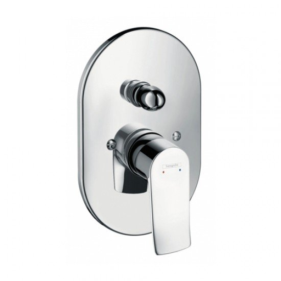 Смеситель hansgrohe Metris для ванны 31484000, хром