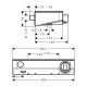 Термостат hansgrohe Ecostat Select для душа 13171000, хром