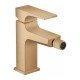 Смеситель hansgrohe Metropol для биде с донным клапаном Push-Open, 32520140, шлифованная бронза Смеситель hansgrohe Metropol для биде с донным клапаном Push-Open, 32520140, шлифованная бронза