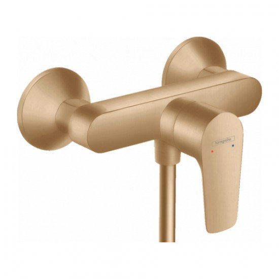 Смеситель hansgrohe Talis E для душа 71760140, шлифованная бронза Смеситель hansgrohe Talis E для душа 71760140, шлифованная бронза