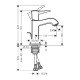 Смеситель hansgrohe Metropol Classic для раковины 31300000, хром