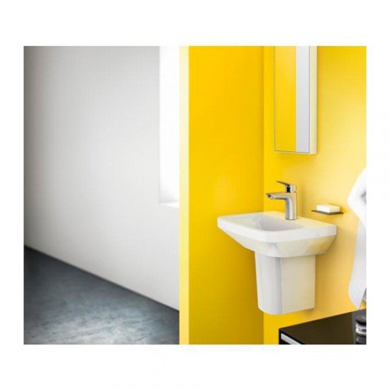 Смеситель hansgrohe Logis для раковины со средним изливом и сливным гарнитуром 71100000, хром