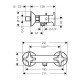 Смеситель hansgrohe Logis Classic для душа 71260000, хром