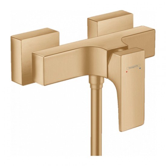 Смеситель hansgrohe Metropol для душа 32560140, шлифованная бронза Смеситель hansgrohe Metropol для душа 32560140, шлифованная бронза
