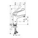 Смеситель hansgrohe Novus для раковины 71921000, удлиненная ручка