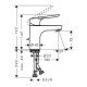 Смеситель для раковины Hansgrohe Logis E 70 71160000, хром