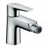 Смеситель для биде Hansgrohe Talis E однорычажный, со сливным клапаном push-open 71721000, хром