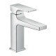 Смеситель hansgrohe Metropol для раковины однорычажный, с рычаговой рукояткой и сливным гарнитуром 32506000, хром