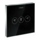 Модуль hansgrohe ShowerSelect Glass для душа 15736600, черный/хром Модуль hansgrohe ShowerSelect Glass для душа 15736600, черный/хром
