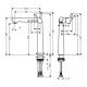 Смеситель для раковины Hansgrohe Talis S 72116000, хром